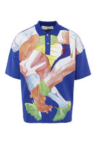 Rugby Print Polo Shirt